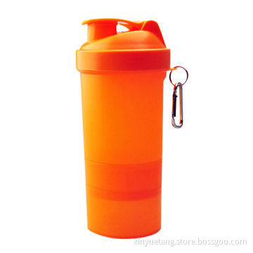 Cheap Fitness Colorful Plastic Powder Shaker Bottles